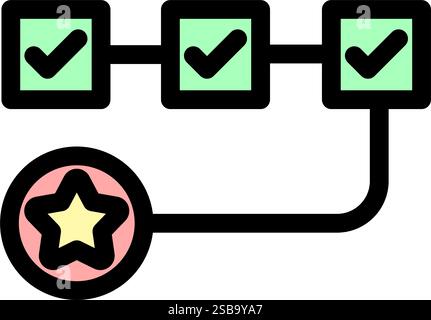 Vector symbol - Category icon symbol Stock Vector