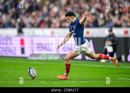 Nolann Le Garrec during the 6 or Six Nations Championship rugby match