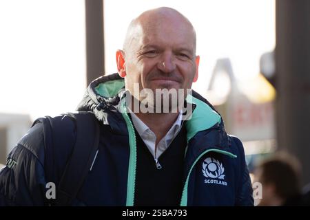 Edinburgh, UK. 1st Feb, 2024. Gregor Townsend in action during the Scotland vs Italy 6 Nations Rugby Match at Murrayfield Stadium, Edinburgh, Scotland Edinburgh, Scotland, 1st February 2025, (Sam Wardle/SPP) Credit: SPP Sport Press Photo. /Alamy Live News Stock Photo