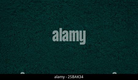 green psychedelic abstract background. flakes of paint on concrete wall Stock Photo