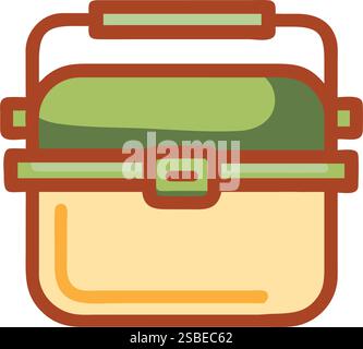 Reusable lunch Box. Sustainable lifestyle, zero waste, ecological ...