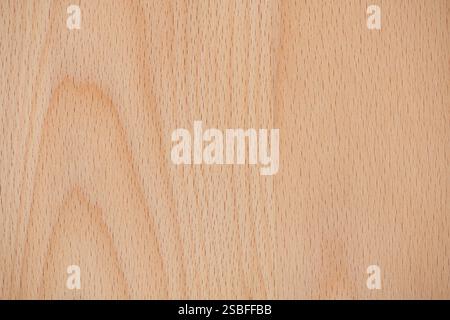 Beech board texture. Texture of natural beech finished board, noble background, close-up, high resolution. Stock Photo