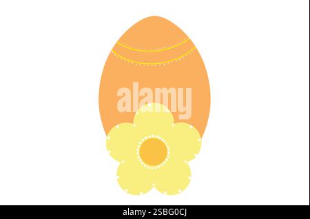 Happy Easter.Set of Easter eggs with different textures on a white background.Spring holiday. Illustration isolated. Happy easter eggs. Stock Photo