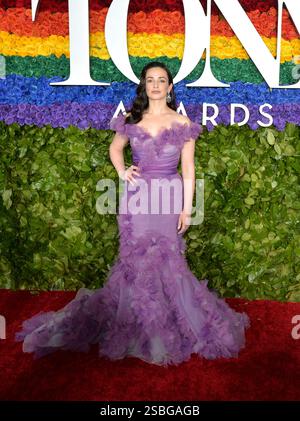 Laura Donnelly arriving at the 73rd Annual Tony Awards at Radio City
