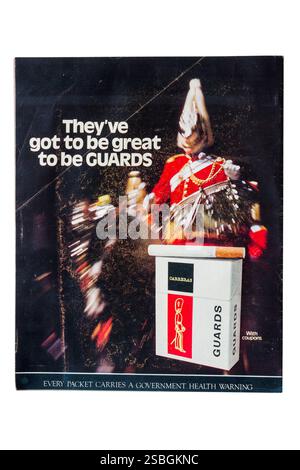 Cigarette packaging 1970s hi-res stock photography and images