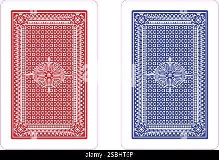 Solitair-Card-Game-Stock-Illustrations Stock Vector