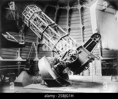 Spectrograph Mount The 60-inch reflecting telescope with cassegrain spectrograph, Mount ...