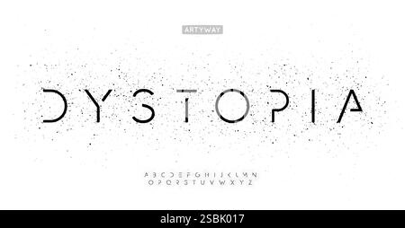 Dystopia symbol Black and White Stock Photos & Images - Alamy