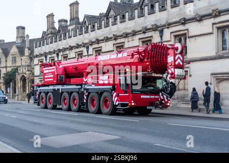 Liebherr LTM1300-6.3 All Terrain Crane, mobile heavy-duty crane Stock Photo