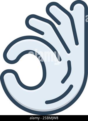Pointing finger gesture, non verbal communication Stock Vector Image ...
