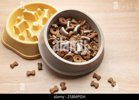 Curated visual reference: Visual Reference: Slow Feeder Bowls Designed To Prevent Fast Eating In Dogs