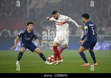 05 MARQUINHOS (psg) 87 Joao NEVES (psg) 05 Mohamed ABDELMONEM (ogcn
