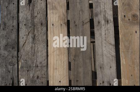 Vintage rustic pattern background on wooden planks Stock Photo