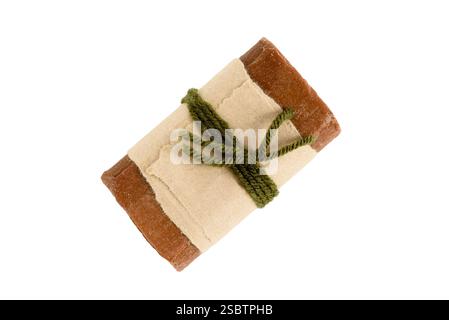 Natural laundry soap on a transparent background for insertion Stock Photo