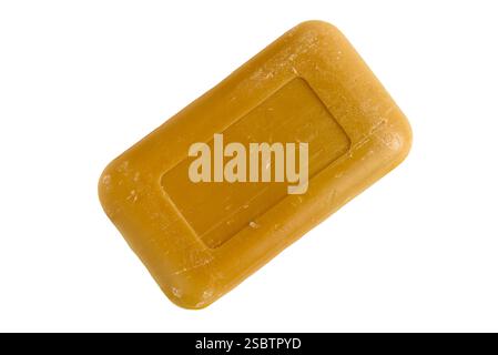 Natural laundry soap on a transparent background for insertion Stock Photo