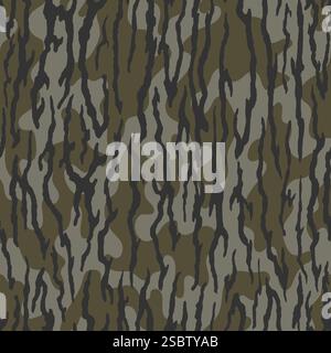 vector mossy oak camouflage Stock Vector