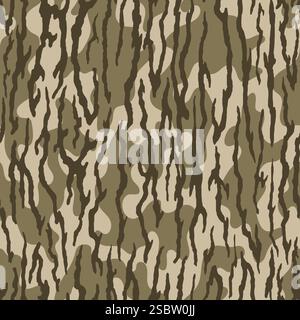 vector mossy oak camouflage Stock Vector