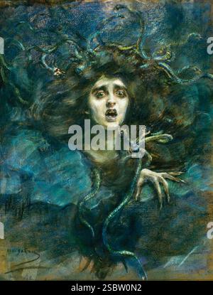 Alice Pike Barney - Medusa - 1892 Stock Photo