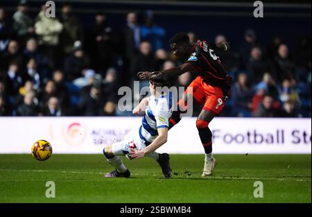 Blackburn Rovers' Makhtar Gueye shoots towards the goal during the Sky ...