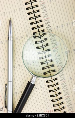 Graphs tables and documents laid on the table Stock Photo