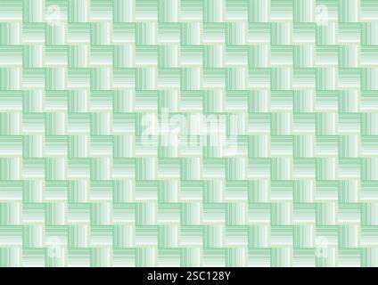 Seamless Rattan Pattern On Paper/Floor Tile Texture Stock Illustration Stock Vector