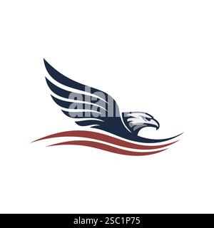 This is the eagle vector file Stock Vector
