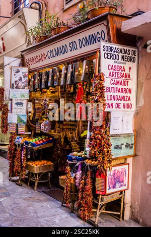 Colmado de Santo Domingo shop of typical Mallorcan products, Palma ...