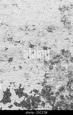 Cement old wall painted white as background Stock Photo