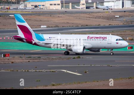 9H-EUT Eurowings Europe Malta Airbus A320-214 am Flughafen Düsseldorf ...