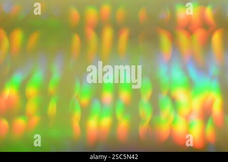 Colorful hologram surface. Abstract background Stock Photo