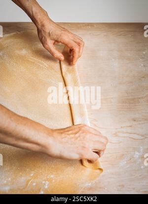 Picture of traditional Tuscan flatbread Stock Photo - Alamy