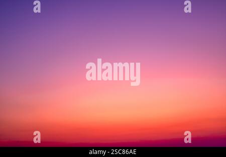 Evening sky, Sunset, Beautiful dark sky and bright, Beautiful clouds at dusk over the city, Nature background, Colorful clouds in summer, Peaceful and Stock Photo