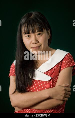 Chinese-born writer Xiaolu Guo, pictured at the Edinburgh International ...