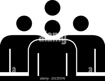 Assembly point sign. Business signs and symbols. Stock Vector