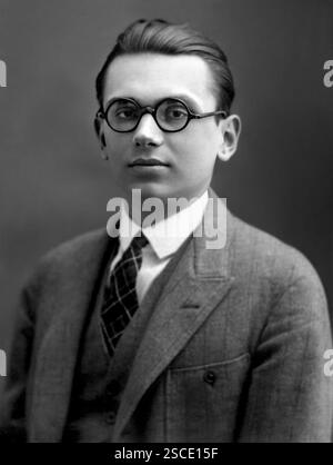 Mathematician Kurt Godel (1906-1978), receives the first Albert ...