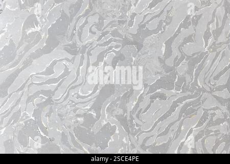 Gray artificial marble pattern, close up background photo texture, front view Stock Photo