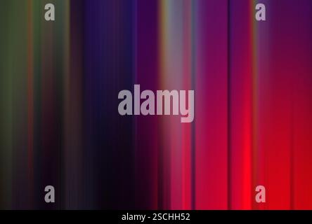 This abstract photograph showcases vibrant vertical gradients from green to red, creating a lively yet soothing backdrop Stock Photo