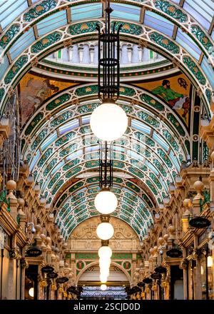 County Arcade in the Victoria Quarter, Leeds, UK Stock Photo