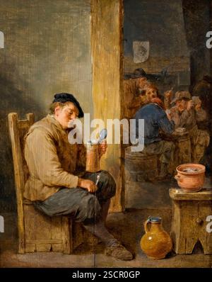 The Empty Mug, 1668. Stock Photo