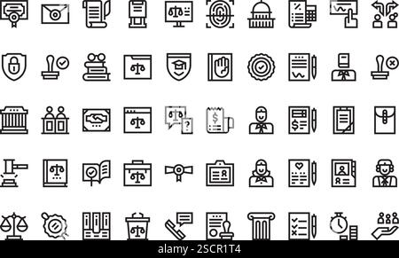 High-Quality Vector Icons Collection with Editable Stroke. Ideal for Professional and Creative Projects Stock Vector