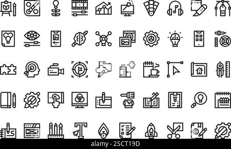 High-Quality Vector Icons Collection with Editable Stroke. Ideal for Professional and Creative Projects Stock Vector