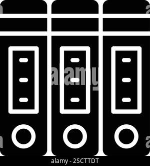 Folder Vector Icon Design Illustration Stock Vector