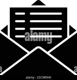 Mailing Vector Icon Design Illustration Stock Vector