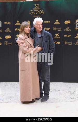 Richard Gere and Alejandra Silva at photocall for Elle x Future and