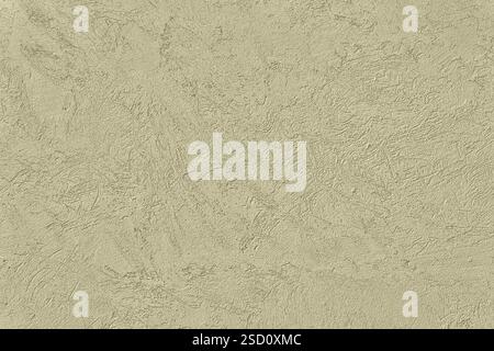 Light beige wall texture. Rough and scratched surface. Close-up photo suitable for background and copy space for graphic design. Stock Photo
