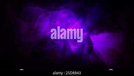 Image of abstract purple light patterns creating mesmerizing and dynamic visual effect Stock Photo