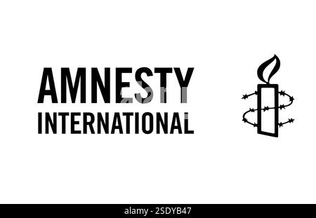 Amnesty International Logo, Organization, Logo Stock Photo