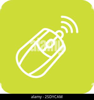 Mouse Vector Icon Design Illustration Stock Vector
