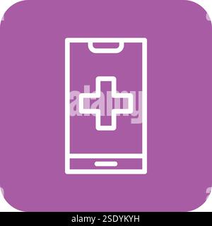 Medical Vector Icon Design Illustration Stock Vector
