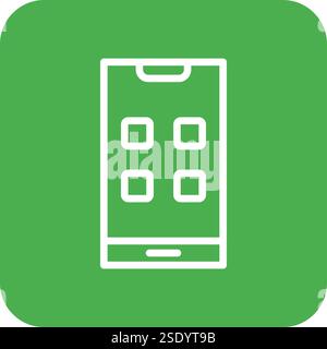 Apps Vector Icon Design Illustration Stock Vector